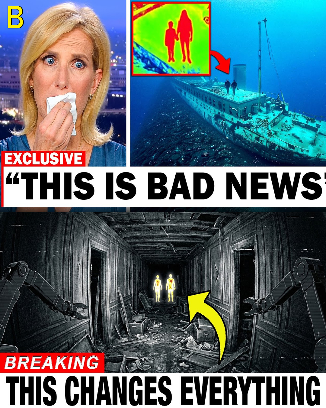 1 MIN AGO: Underwater Drone Went Inside the Titanic — And the Footage is Beyond Terrifying!