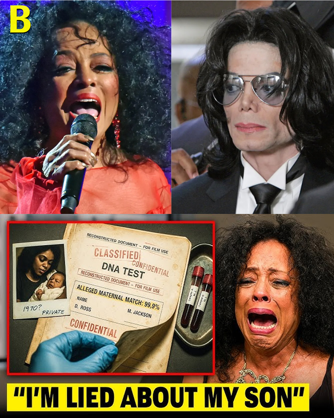 After DNA Test, Diana Ross Finally Confirms The Truth Fans Suspected About Michael Jackson’s Mother