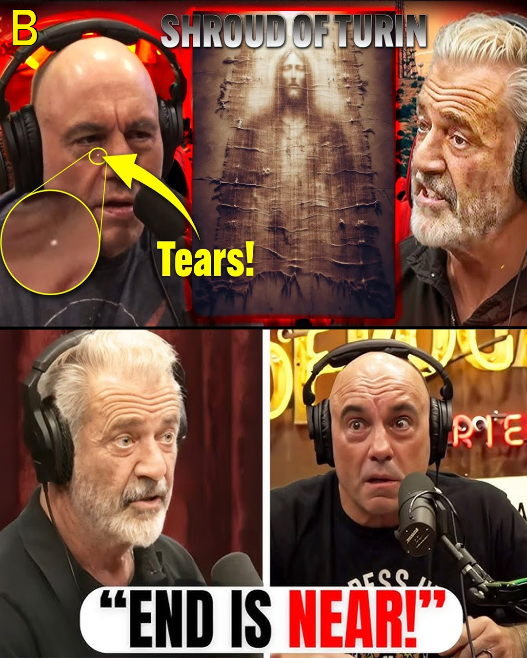 Joe Rogan CRIES After Mel Gibson EXP0SED What Everyone Missed In The Passion Of Christ!