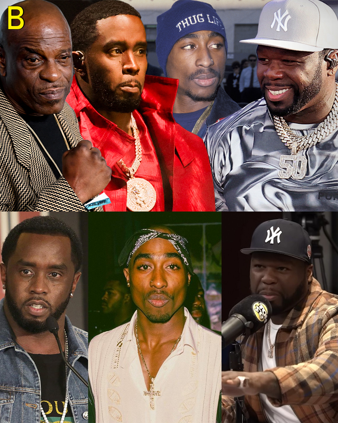 Internet ERUPTS Over New Viral Claim Linking Diddy to Tupac Case — And 50 Cent Has ALREADY Responded!