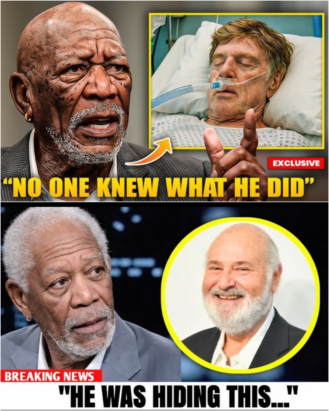 At 88, Morgan Freeman Finally Breaks Silence On Rob Reiner