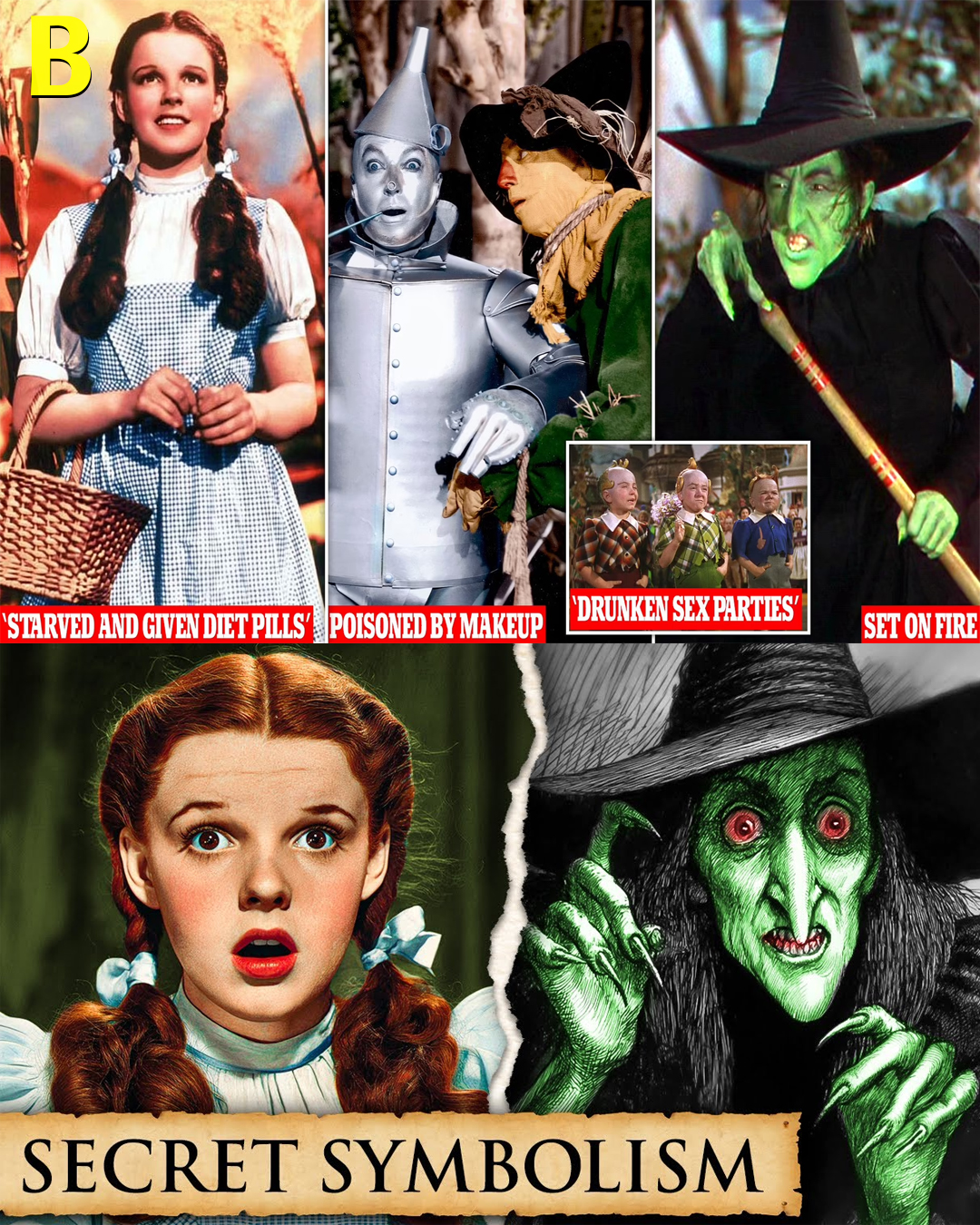 The Disturbing Hidden Meaning Behind The Wizard of Oz