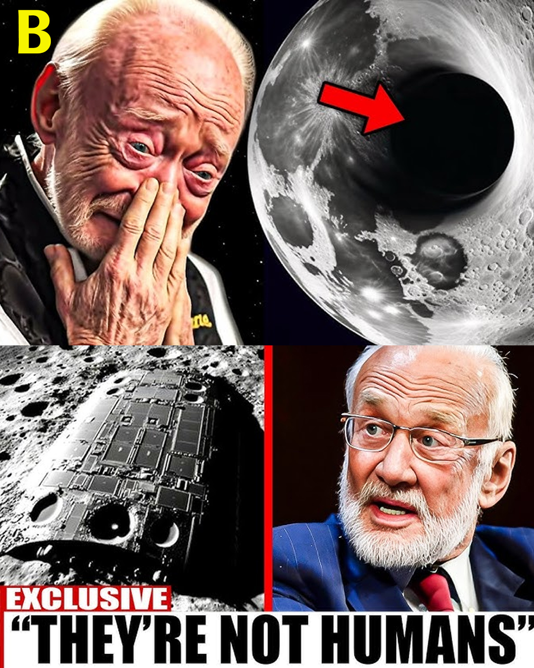 Buzz Aldrin Apollo Astronaut Breaks In Tears: “The Moon Is NOT What You Think!”