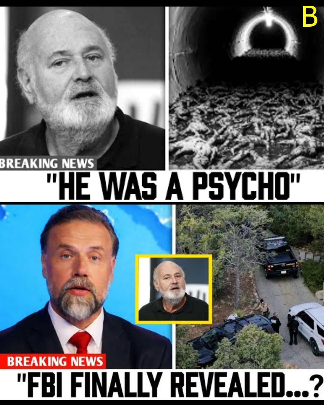 FBI Uncovers Secret Tunnel Under Rob Reiner’s Mansion, Agents Left Gasping at What They Found Inside