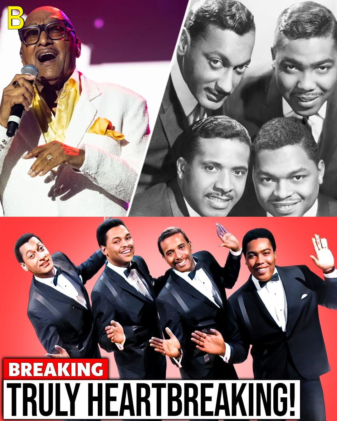 The TRAGIC Life & End Of ‘Four Tops’ Members Is Just AWFUL!