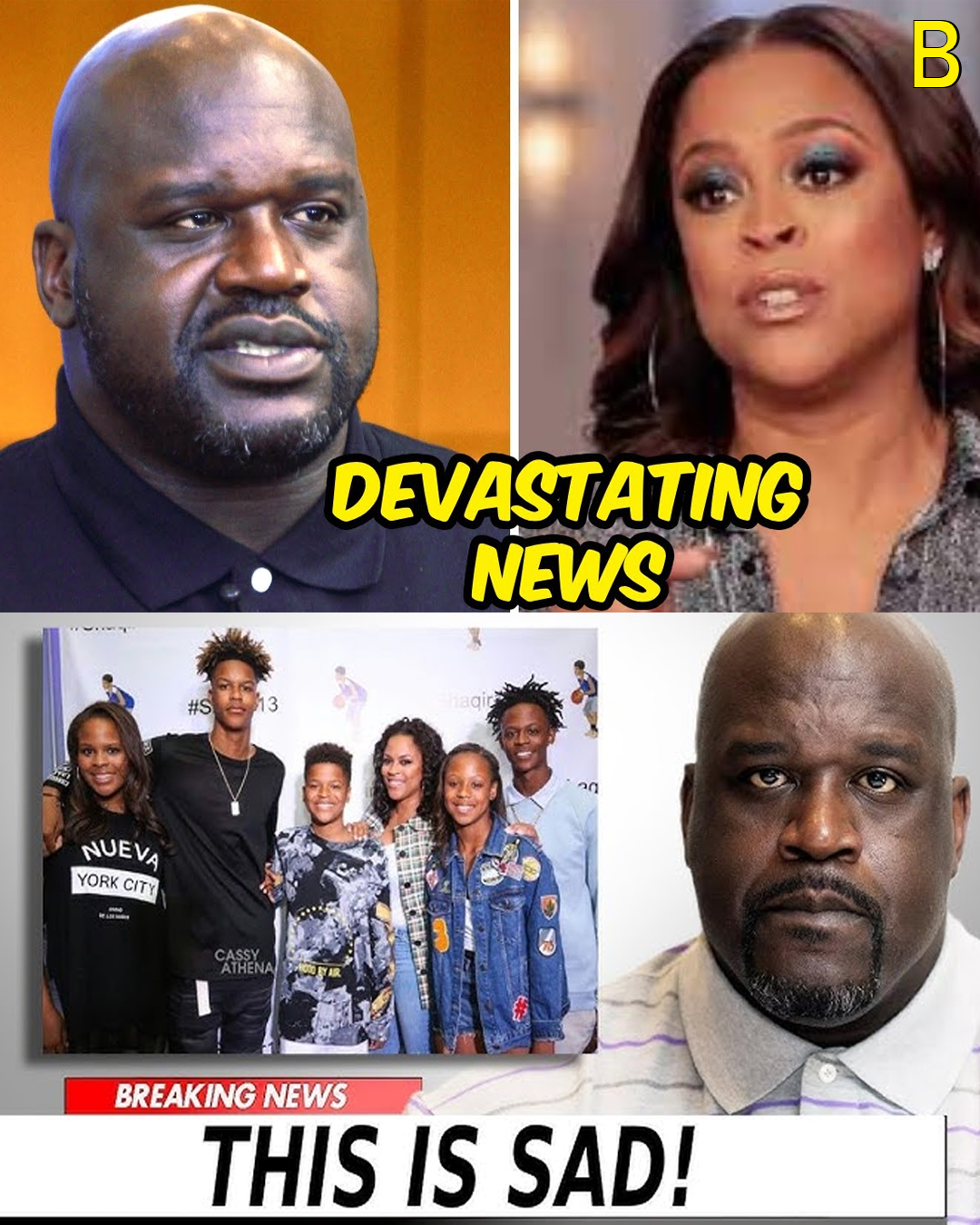 Shaquille O’Neal and Shaunie HEARTBREAKING after Confirms the Sad News About Their Kids