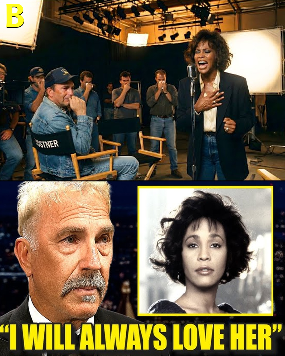 Kevin Costner BROKE DOWN When Whitney Houston Sang THIS Song — The Crew Was SPEECHLESS