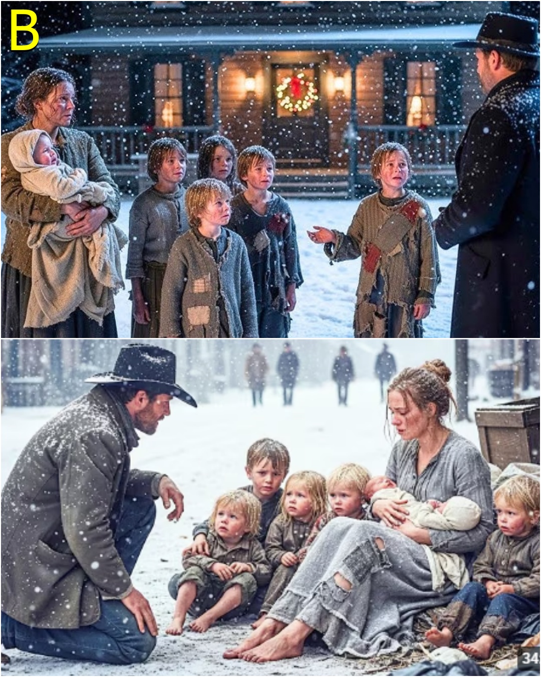 “No One Wants a Widow With 7 Kids,” They Said — The Cowboy Answered, “I’ve Been Waiting for You.”