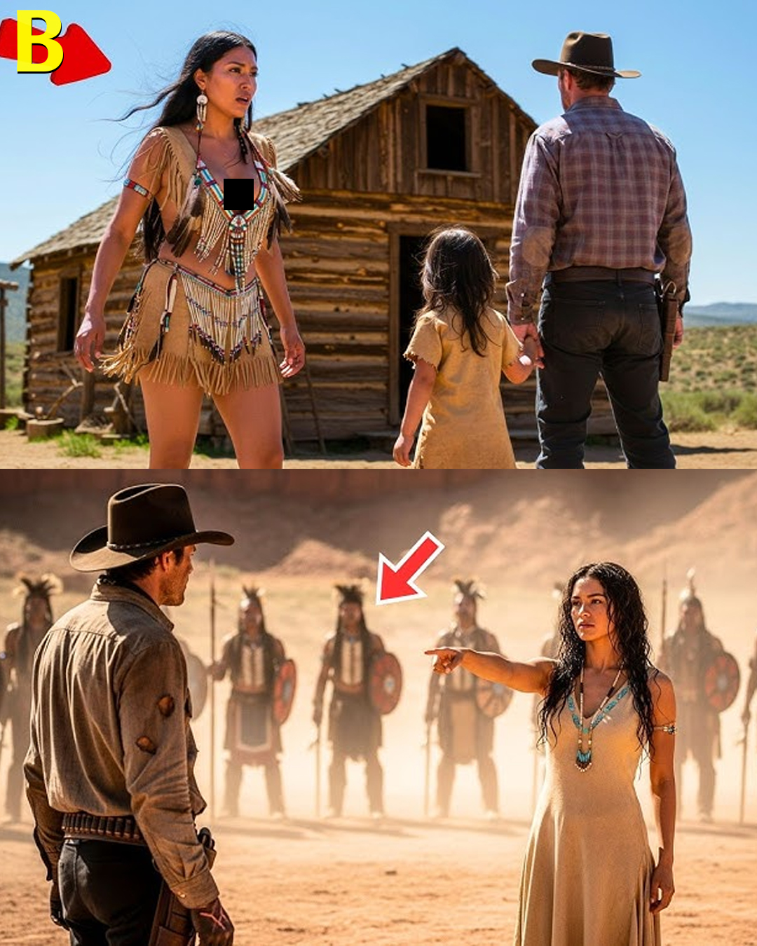 “Pick Anything You Want” He Said—But His Daughters Pointed at the Apache Woman and Whispered, ‘Her.’