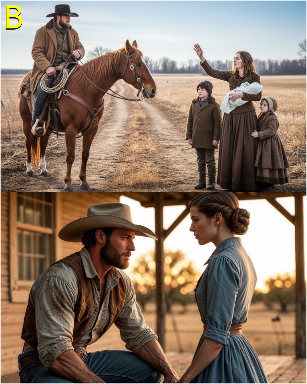 She Whispered, “We Have Nowhere Left” — The Millionaire Cowboy Said, “Then You Have Me.”