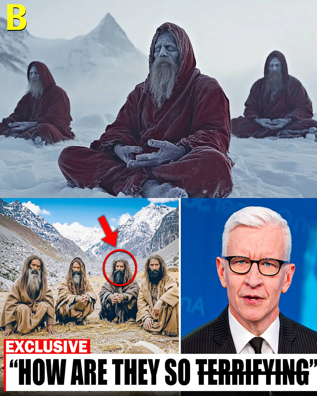 Mysterious Monks Discovered in the Himalayas, Living Since the Last Ice Age