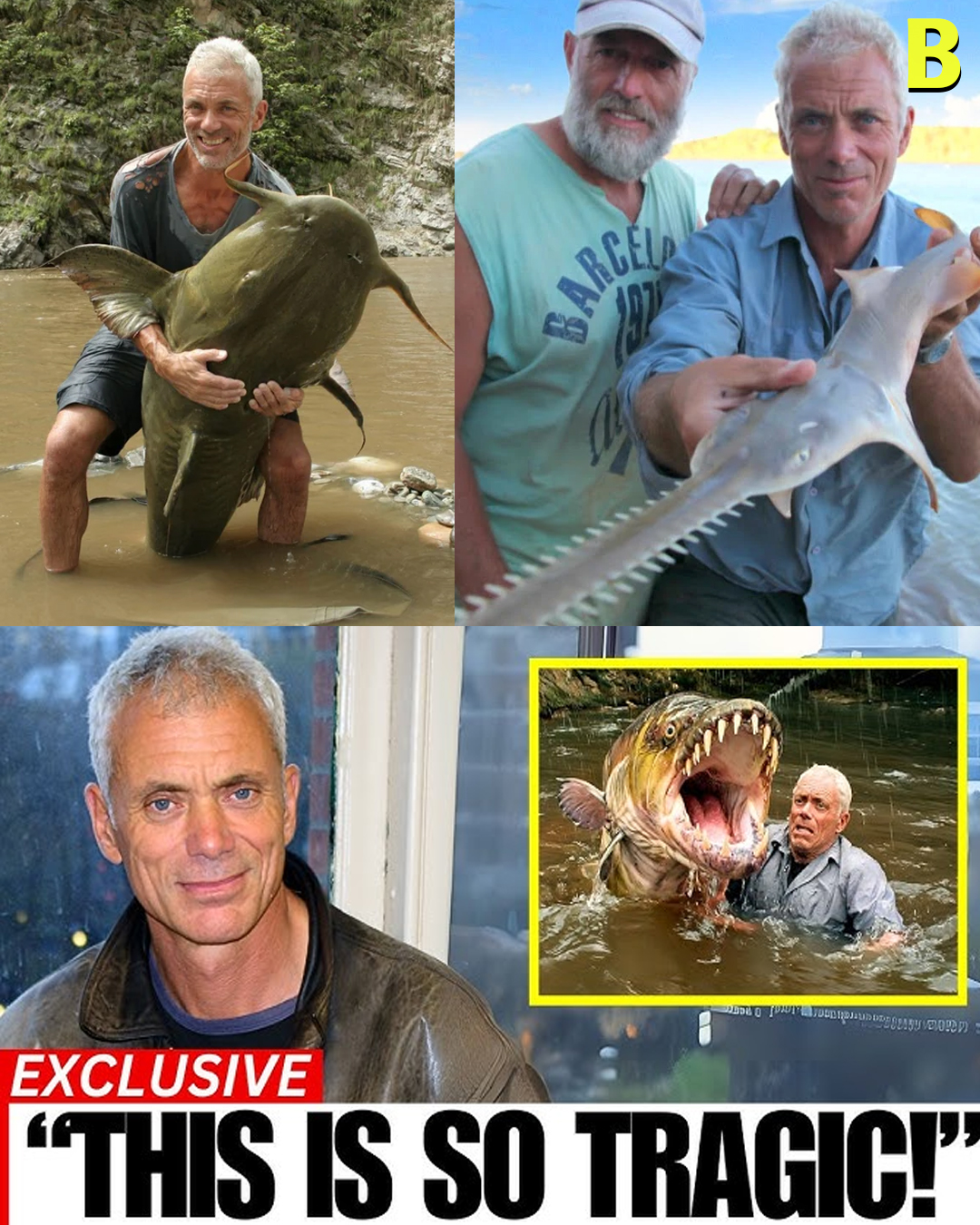 The Heartbreaking Story of Jeremy Wade From River Monsters