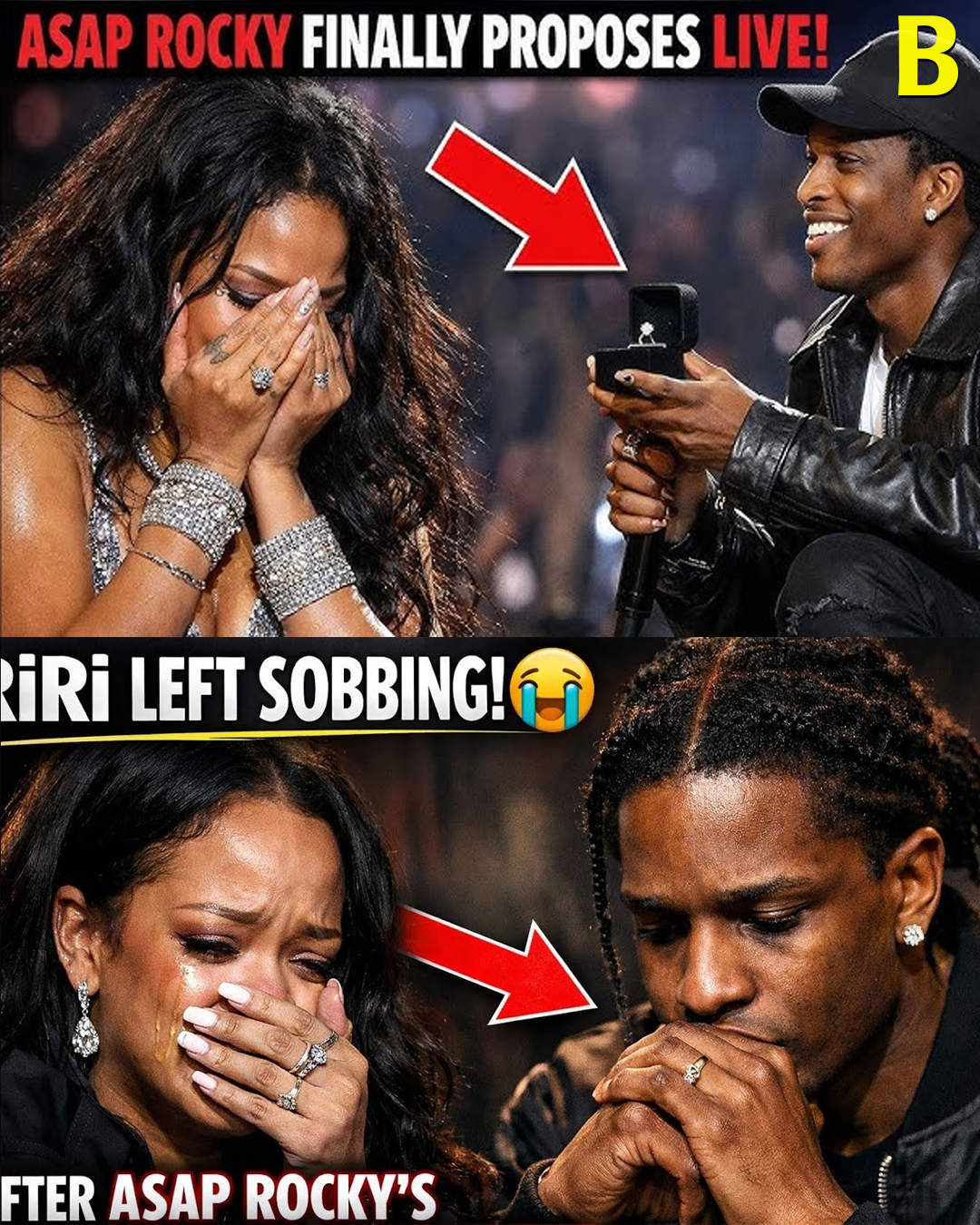 RiRi Left SOBBING 😭 after ASAP Rocky’s DISTURBING CONFESSION