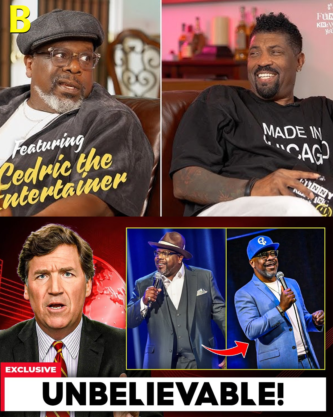 Cedric The Entertainer’s Transformation Has Us Doing A Double-Take