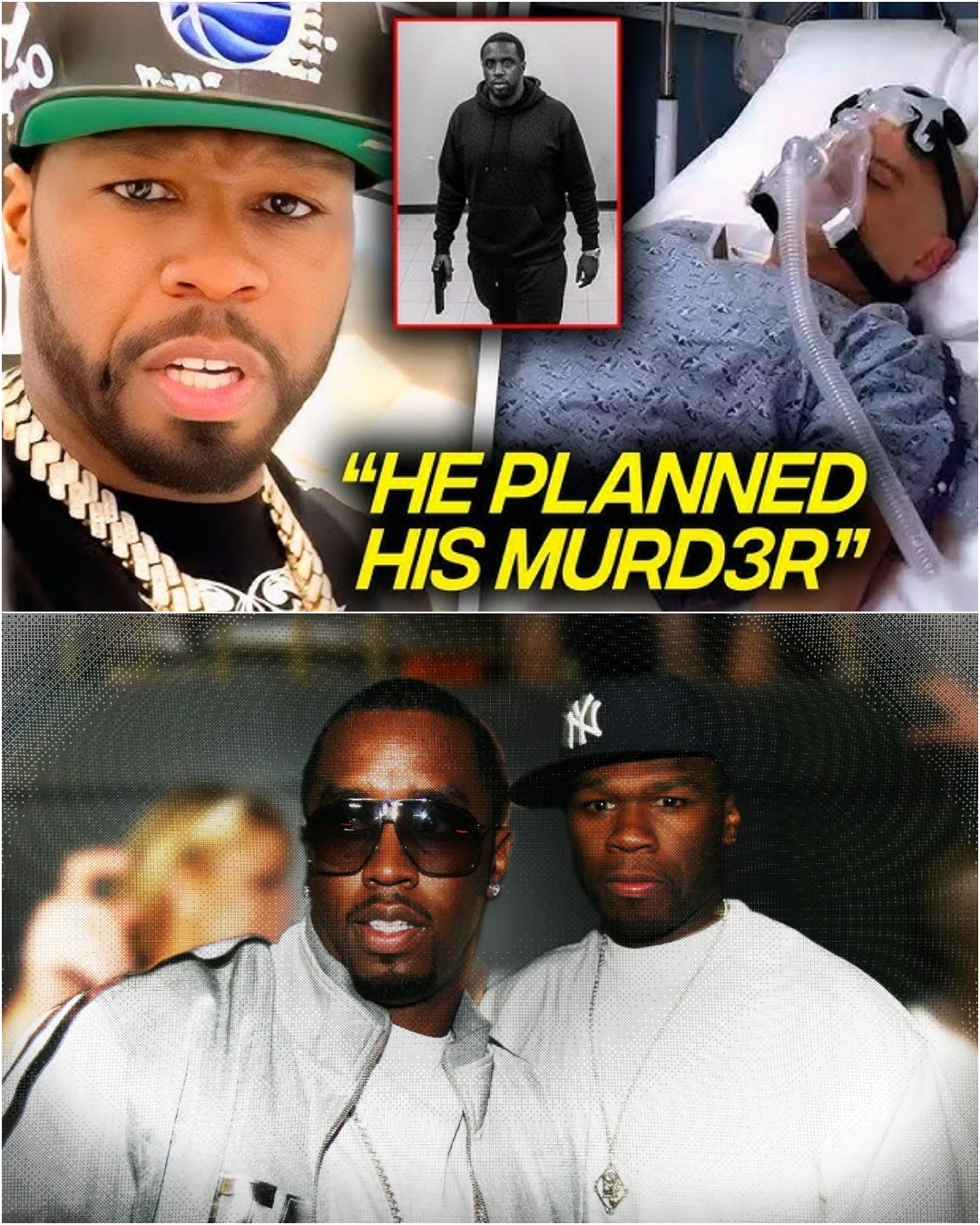 New Footage From 50 Cent’s Documentary Reveals How Diddy Put A Hit On Eminem| Kirk Burrowes Confirms