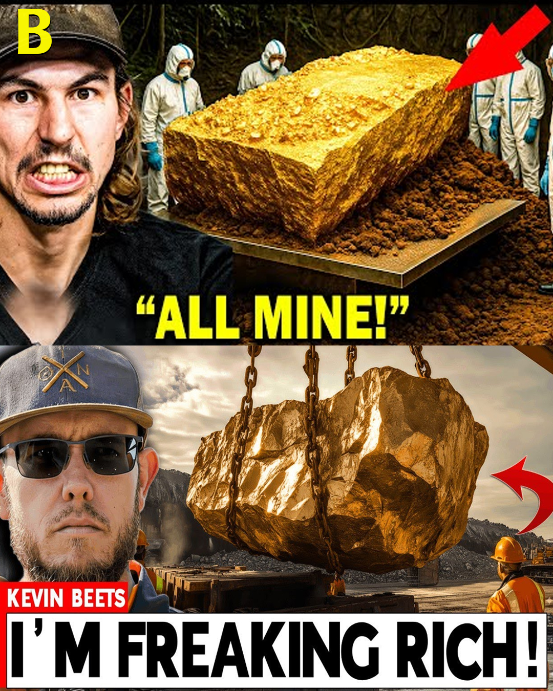 Kevin Beets Outsmarts Tony Beets—Claims Secret Tunnel Packed With $85M Gold!