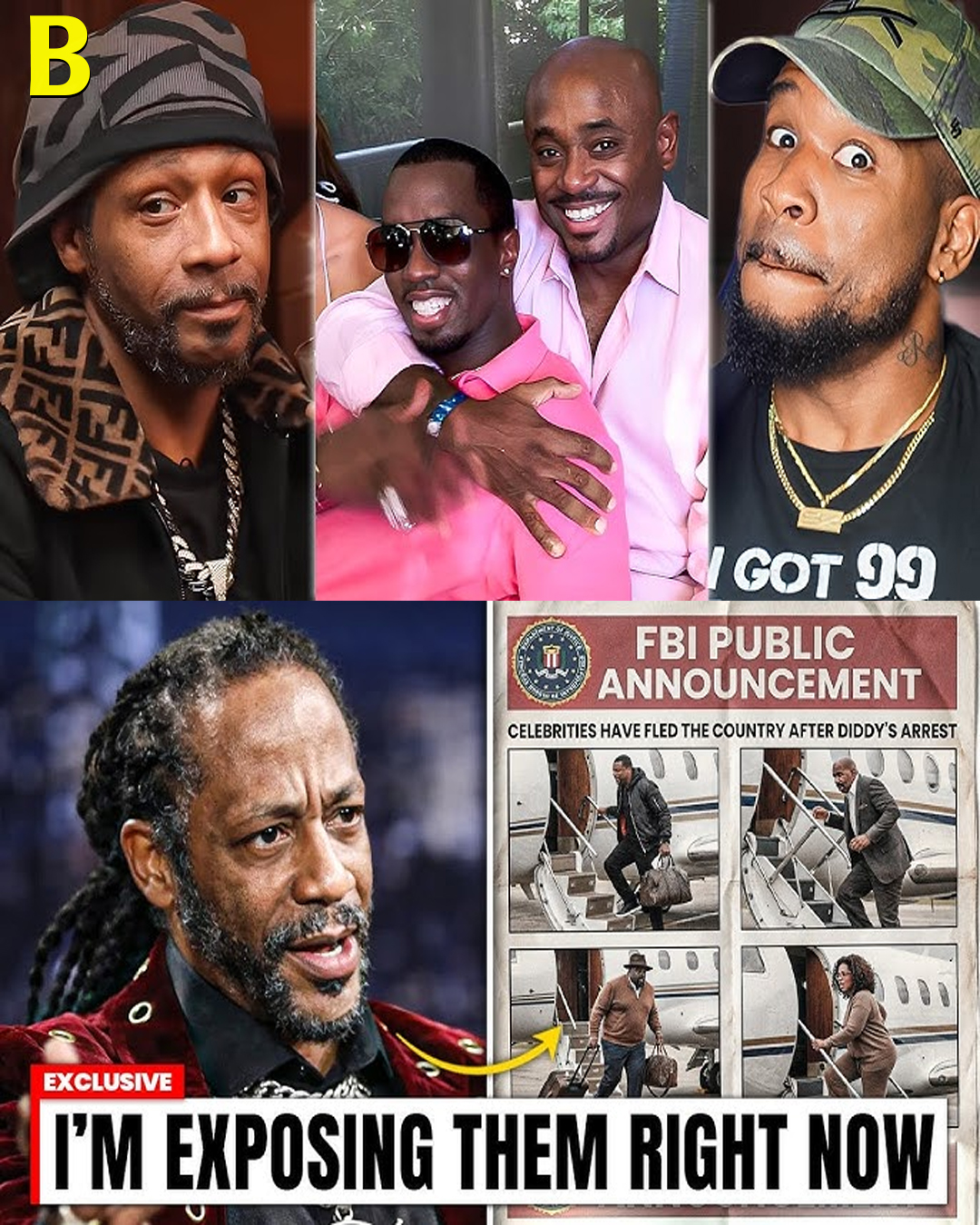 Katt Williams EXPOSES The List Of Black Celebrities Started Running After New Epstein Files