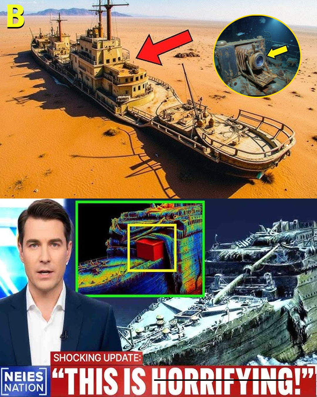 Underwater Drone Descended Into the Titanic — And the Footage Shocked the Entire World