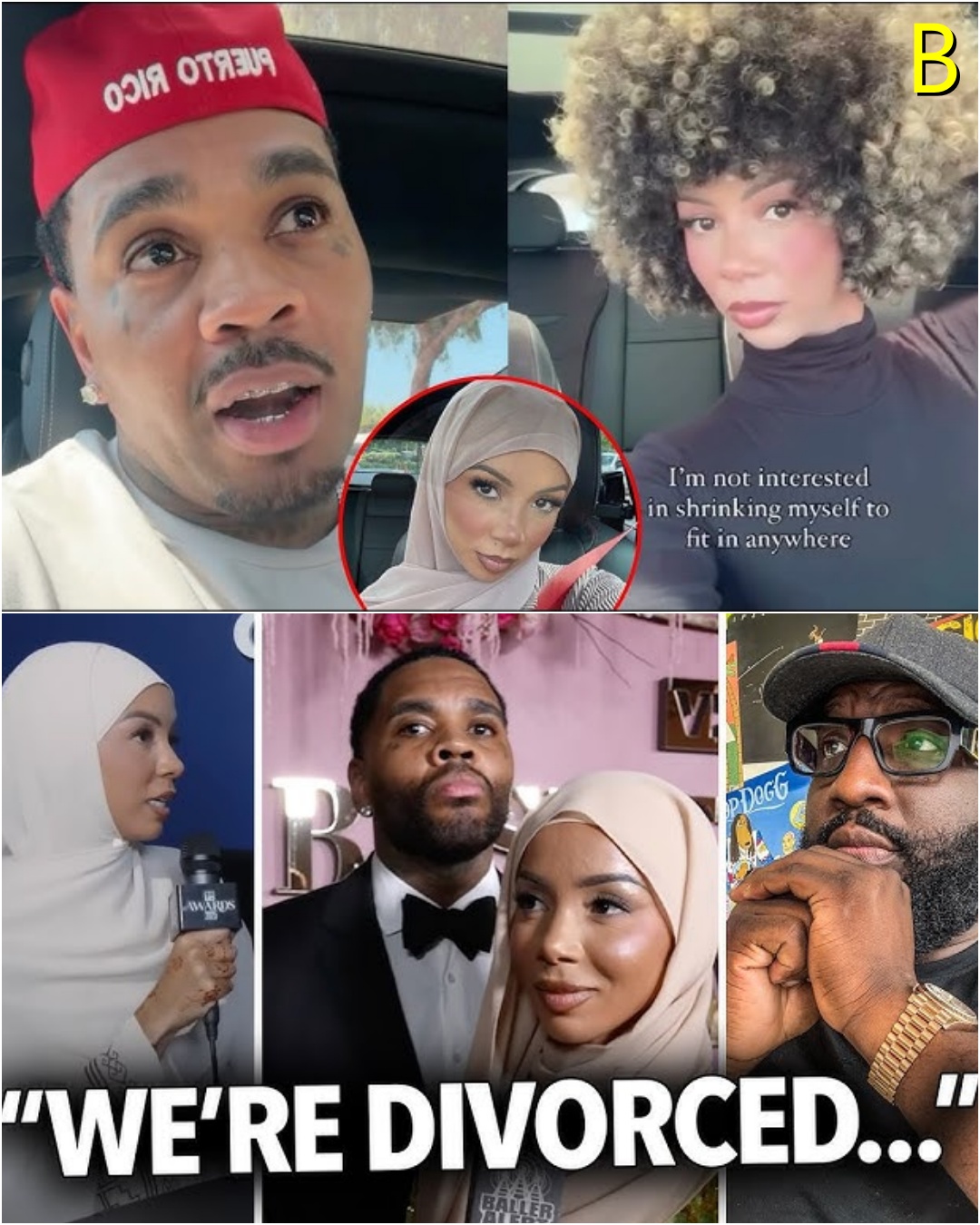 Whew!Kevin Gates REACTS To Brittany Renner Removing Her Hijab After Divorce “Im Not Shrinking Myself….