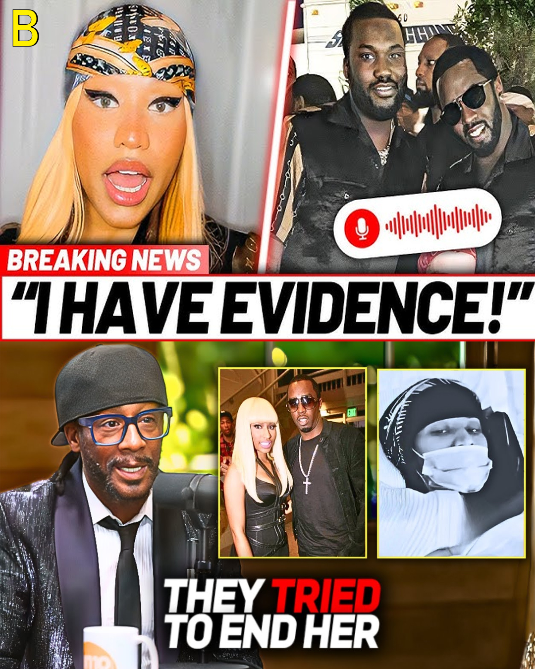 Internet ERUPTS: Katt Williams Drops Video Claiming Diddy Tried to ‘Set Up’ Nicki Minaj?!