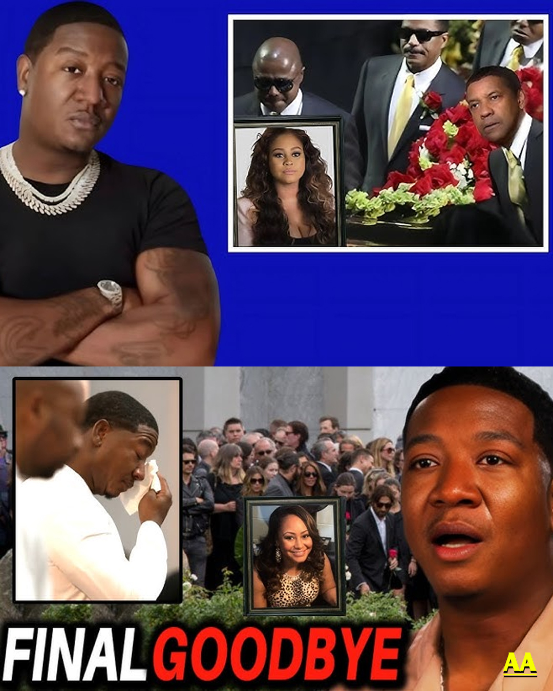 Prayers Up!At 44, Yung Joc CRIES at Khadiyah Lewis’ FUNERAL & His Tirbute Is STUNNING!