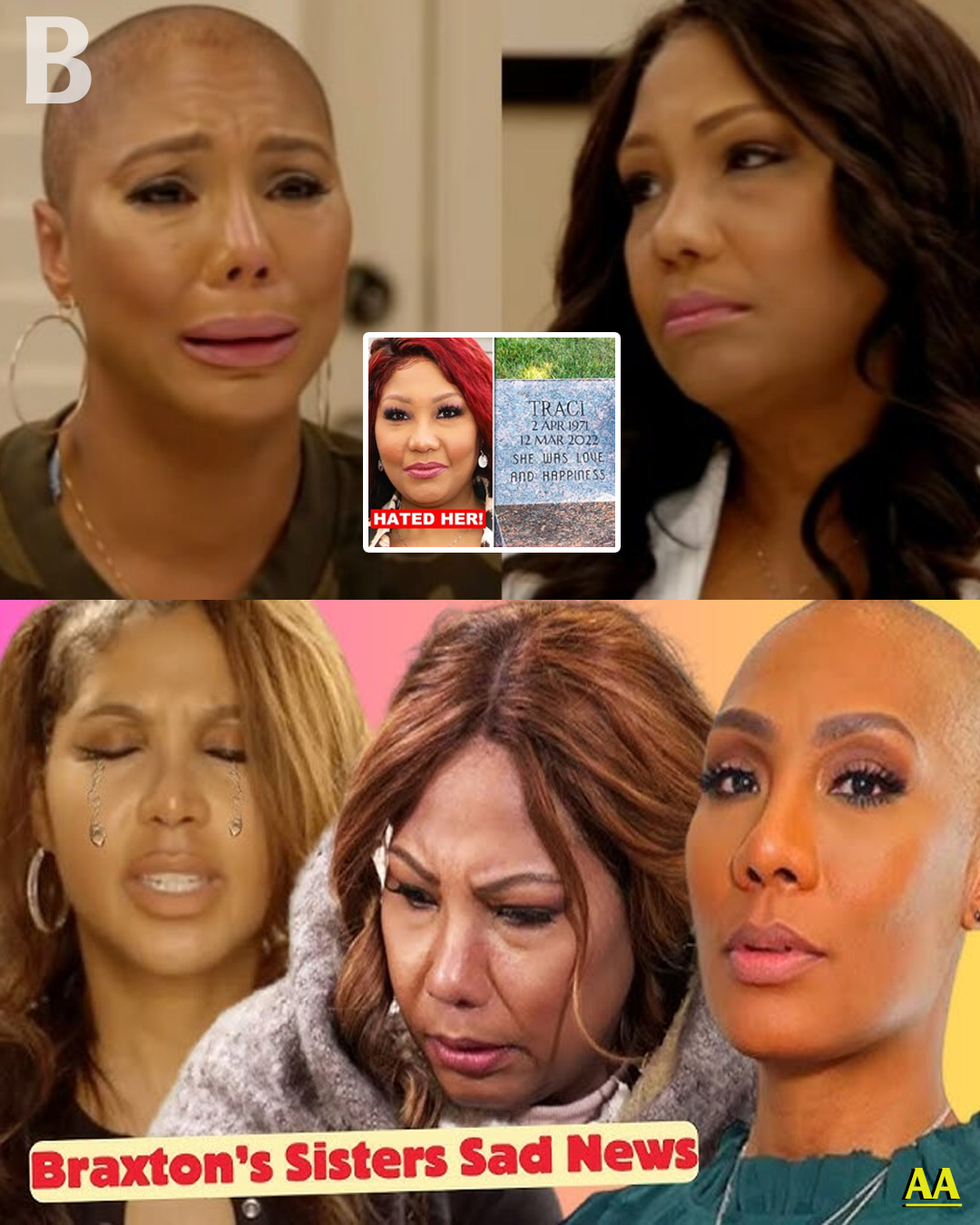 Spill The Tea, Sis!Why Traci Braxton’s Sisters Didn’t Attend Her Funeral..