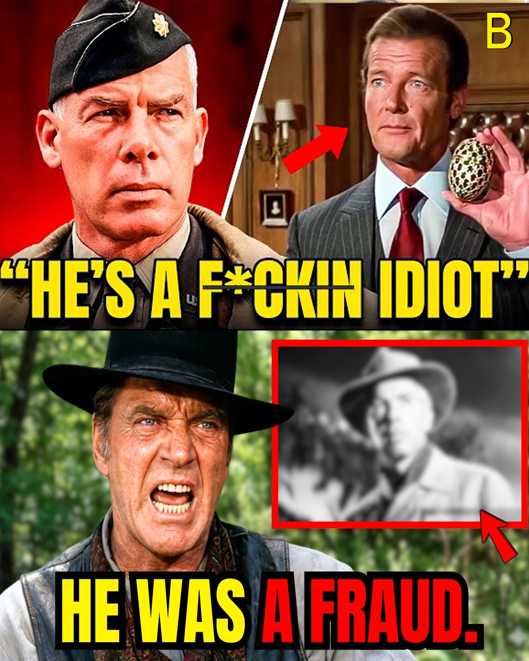 Burt Lancaster Truly Hated Lee Marvin, Now We Know the Reason Why!