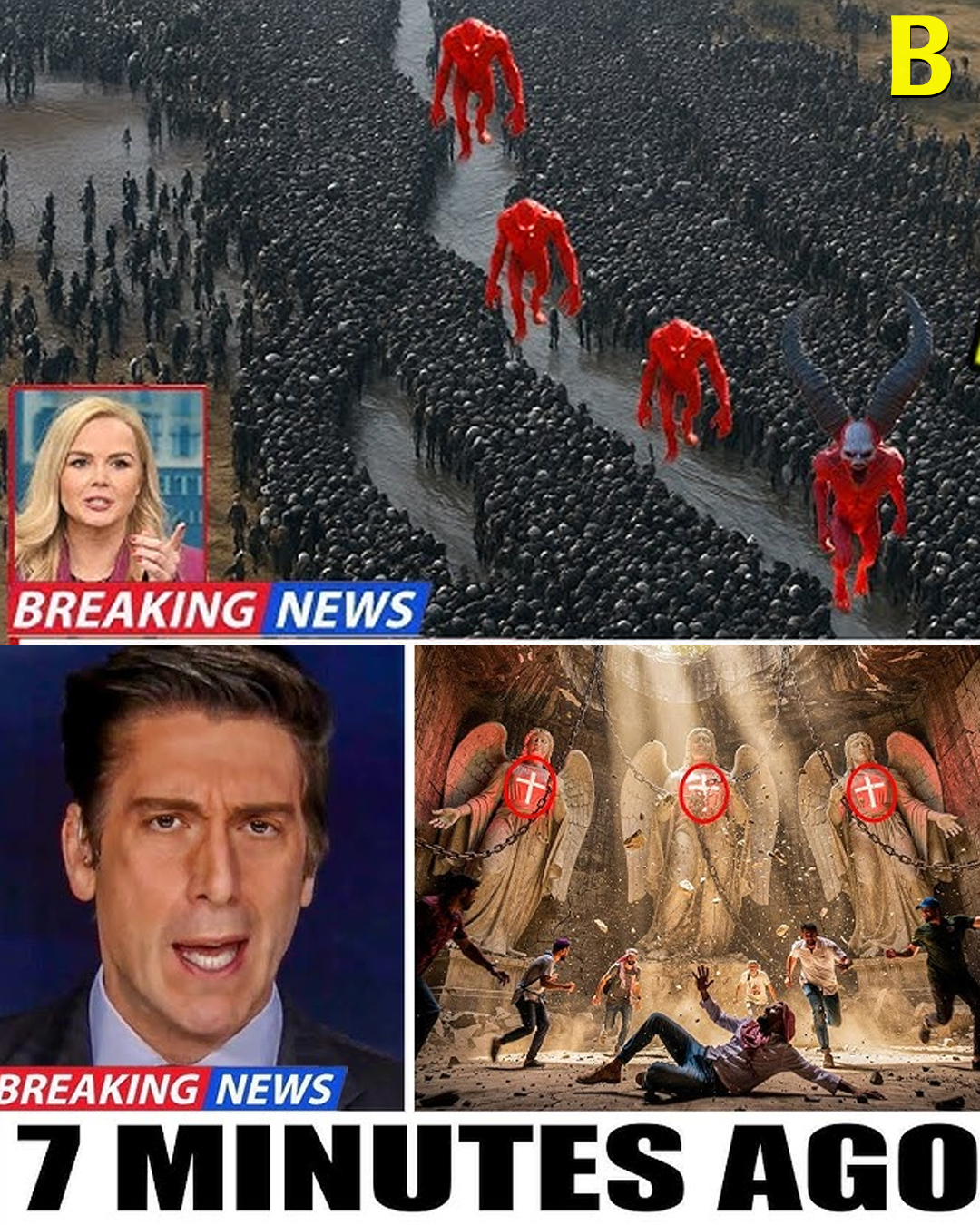 4 Fallen Angels FOUND in a Cave Beneath the Euphrates River – Jesus is Coming back!