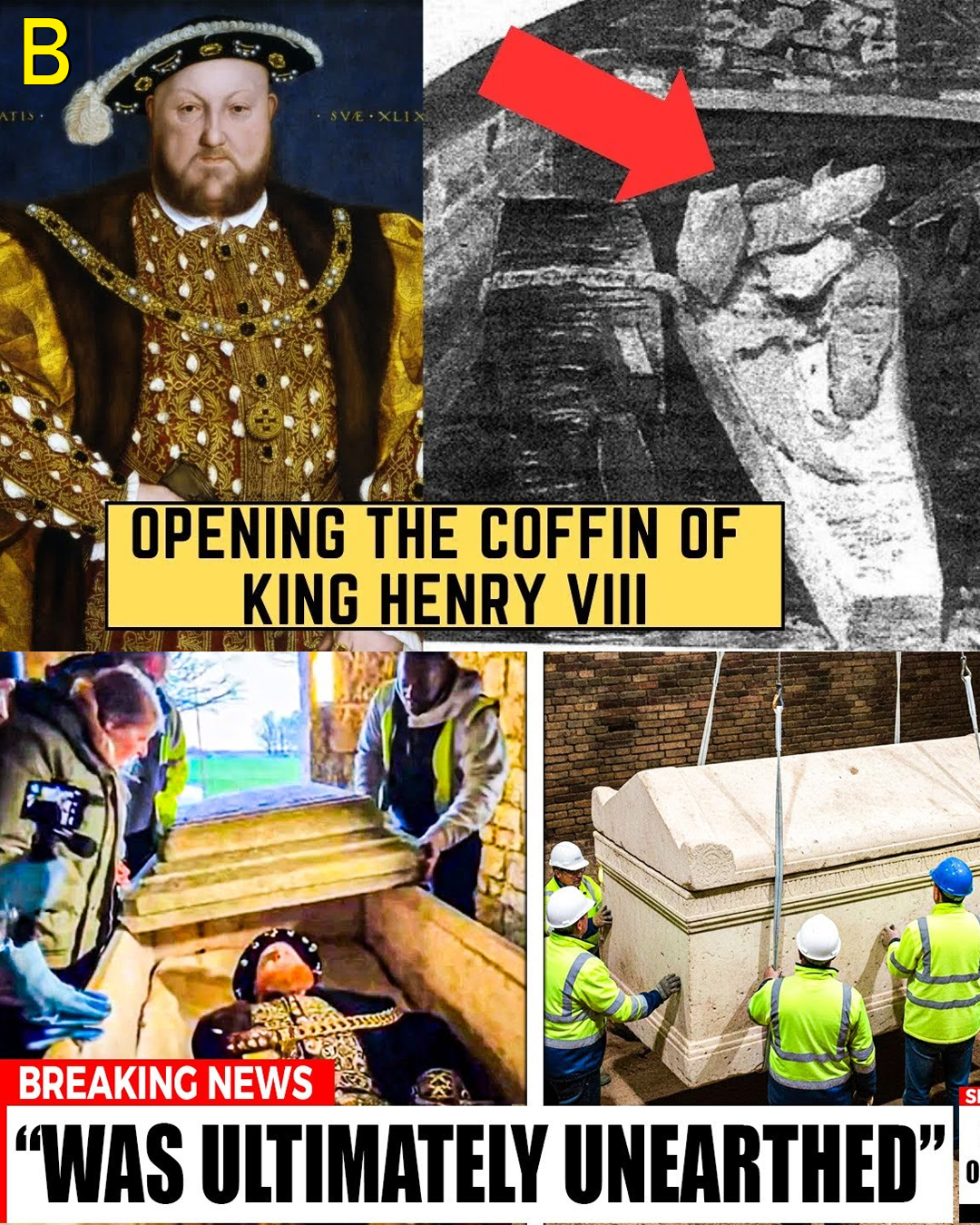 Archaeologists Just Opened King Henry VIII’s Sealed Tomb — What They Found Is Shocking