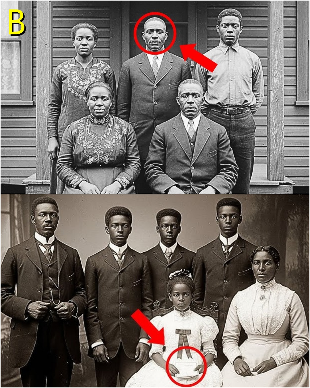 It was just a family photo — until experts zoomed in on the son and noticed something incredible