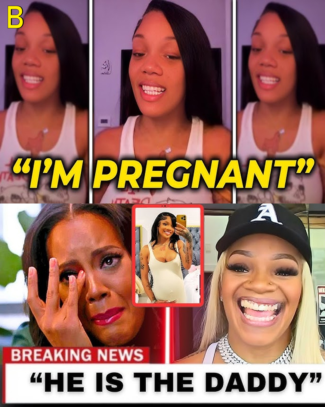 Angela Simmons BREAKS DOWN After GloRilla Drops BOMBSHELL About Yo Gotti’s Baby!