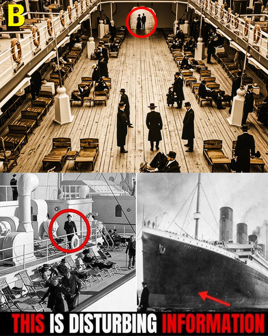 110 Year Old Titanic Photo Found — And Experts Turn Pale When They Zoom In!