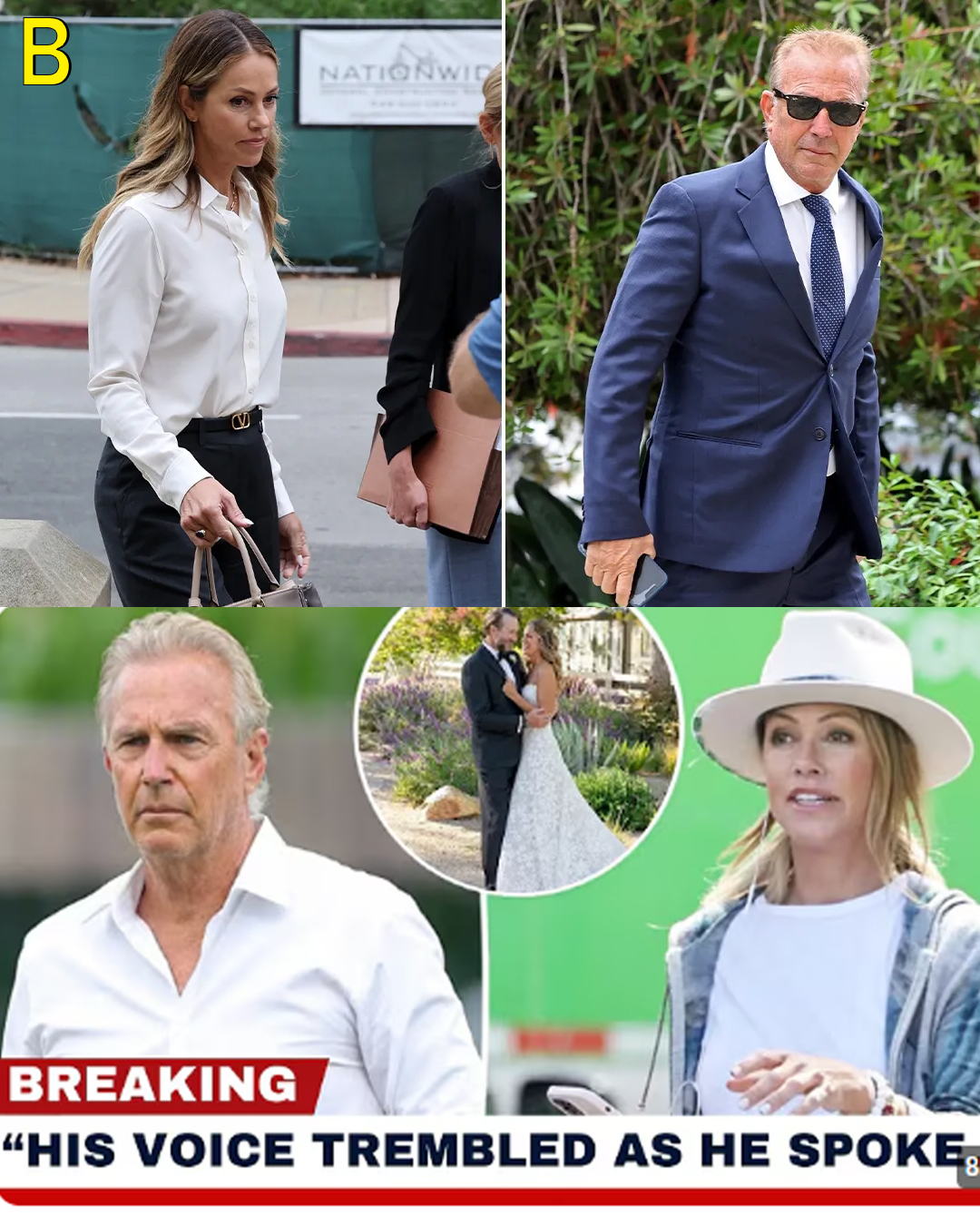 Kevin Costner Breaks Down in Tears — His Message After Christine’s Marriage Shocks Fans!