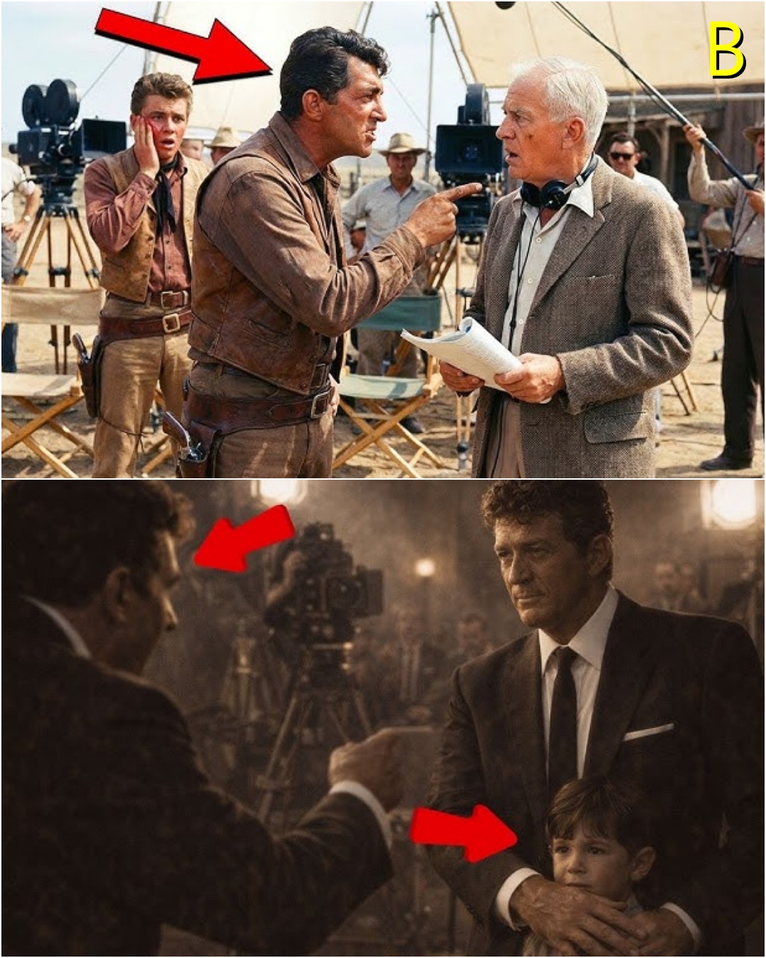 A Director Slapped a 19-Year-Old Actor — Dean Martin Stopped the Cameras and Said 5 Words