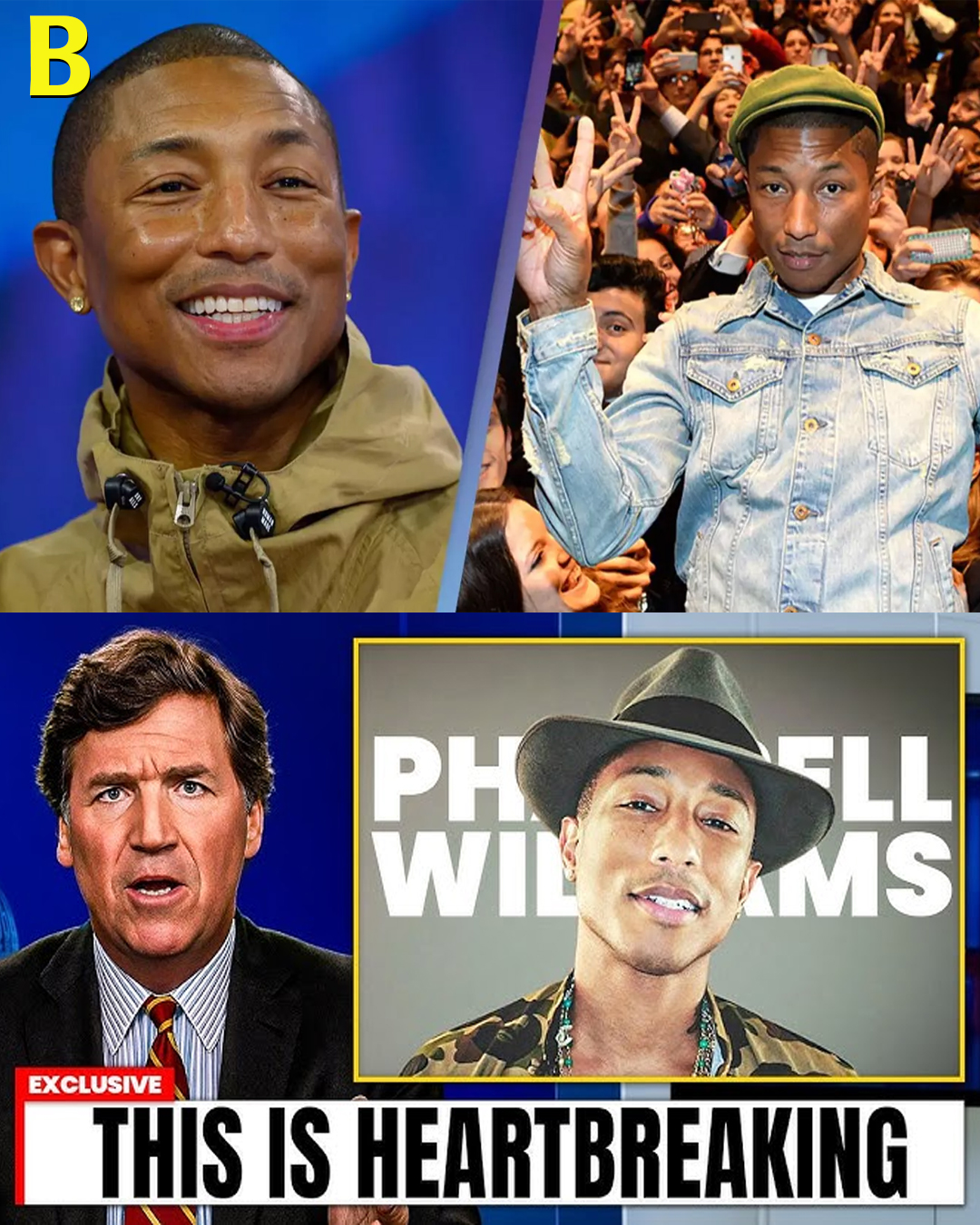 The Untold Truth About What Really Happened to Pharrell Williams – From Music Icon to Mysterious Disappearance?