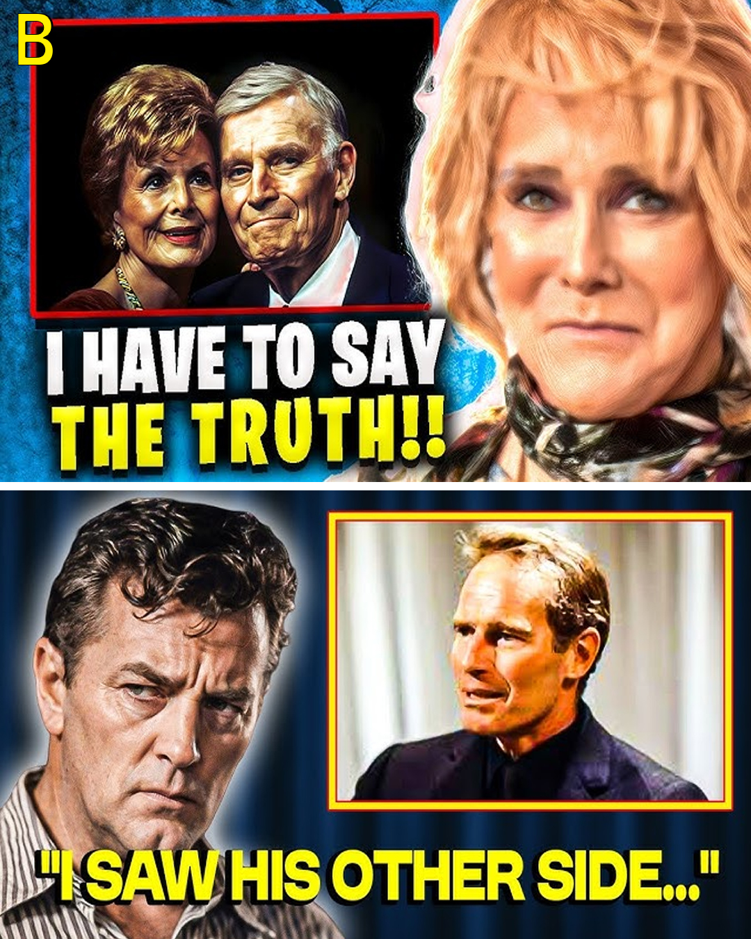 Before he passed, ROBERT MITCHUM spoke the truth about CHARLTON HESTON… It’s shocking!