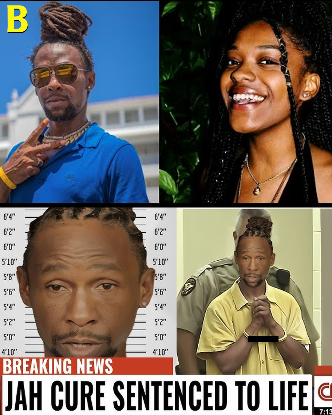 “OMG Jah Cure Will NEVER See The Light of Day! The Final Judgment Sh0cks Fans!”