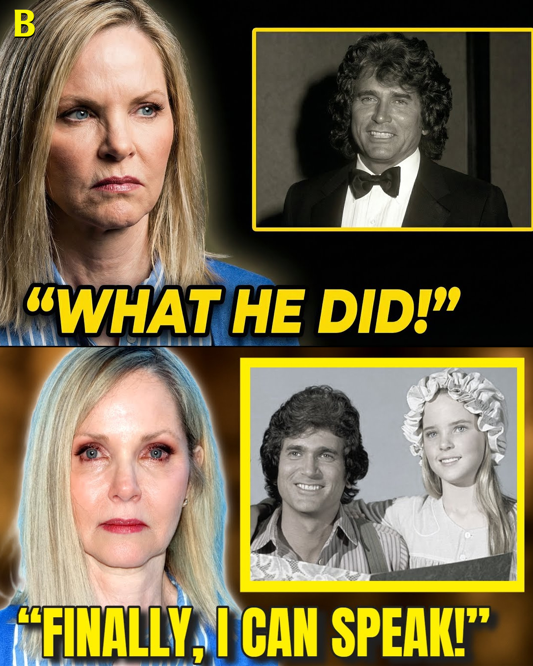 63 Year Old Melissa Sue Anderson Finally ADMITS What Michael Landon Did Behind The Scenes