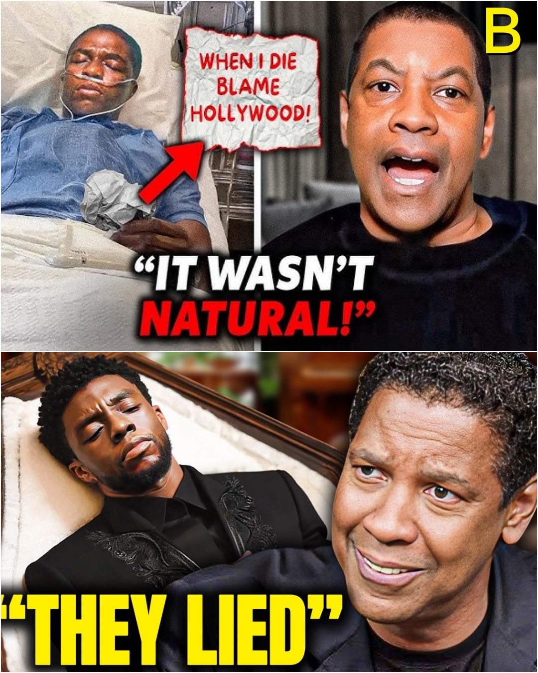 Denzel Washington Drops BOMBSHELL On Chadwick Boseman De@th…