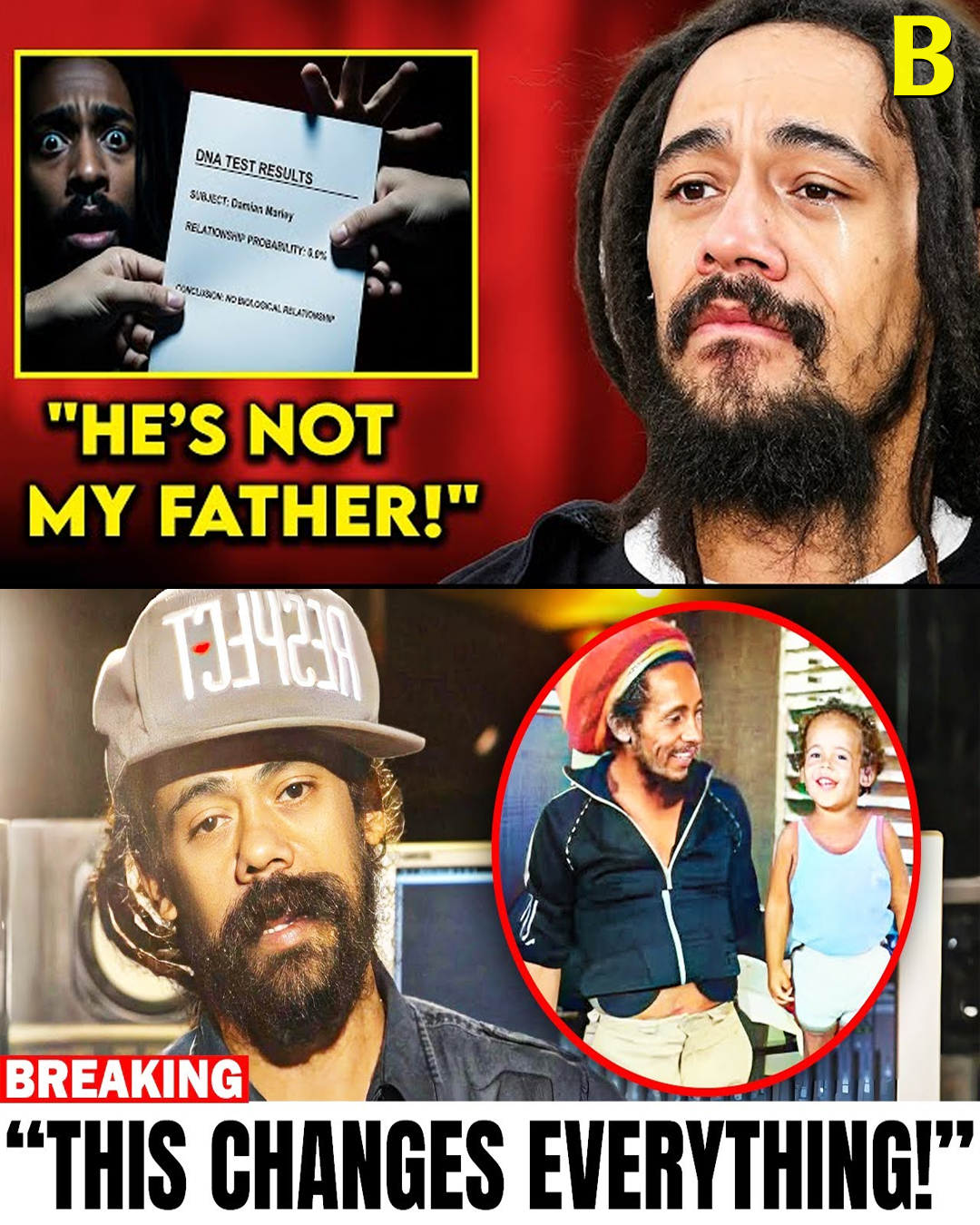 Damian Marley FINALLY Breaks Silence and Cuts All Ties After DNA Test Reveals Sh0cking Truth
