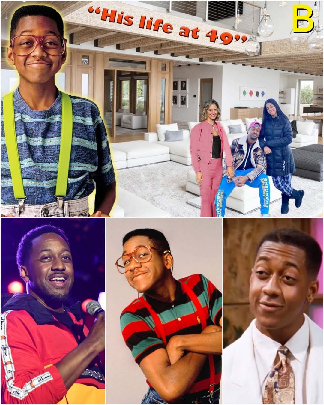 Inside Jaleel White’s LA Mansion .New Wife, Daughter, Cars & Net Worth Unveiled (2025)