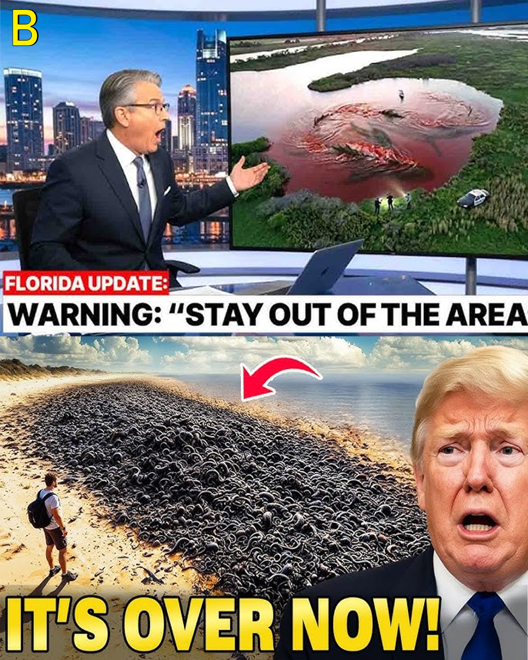 Footage From Florida Lowering Lake Okeechobee Reveals Something Moving Below Nobody Expected!