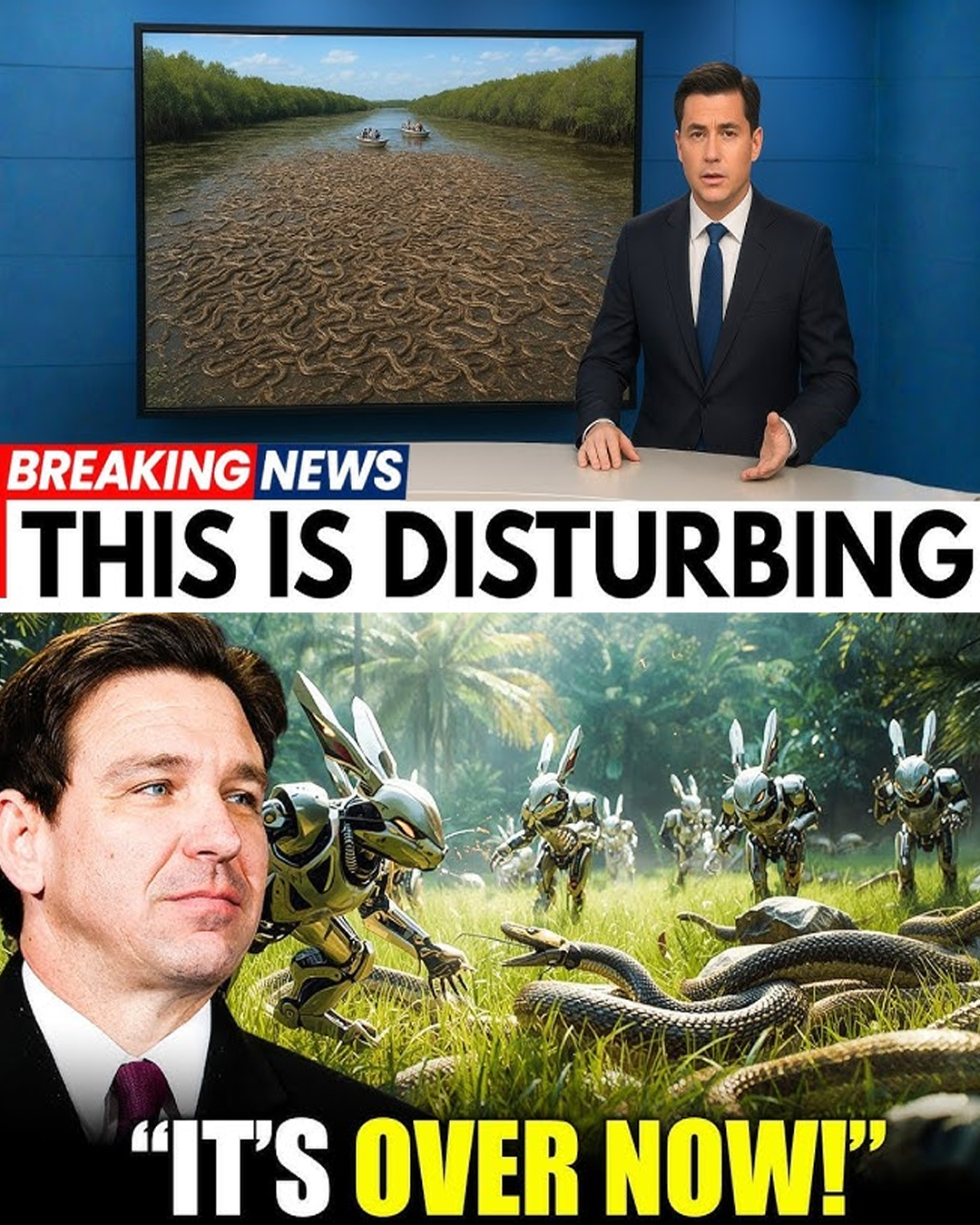 Footage From Florida’s Swamps Reveals the Aftermath Nobody Expected