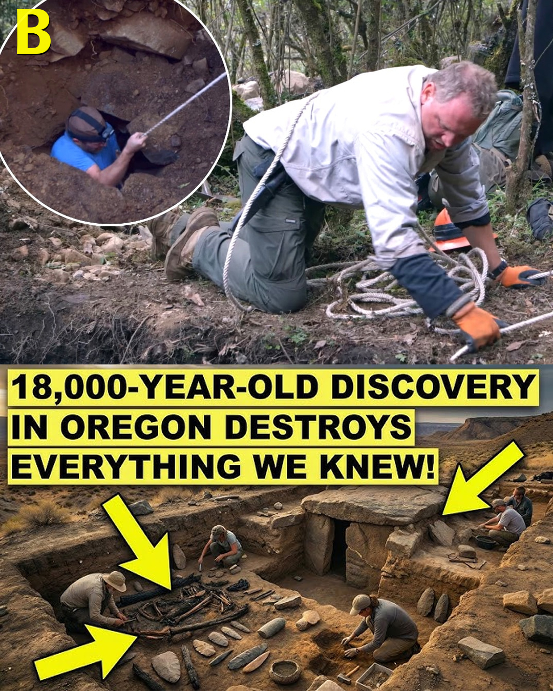18,000 Year Old Discovery in Oregon DESTROYS Everything We Knew