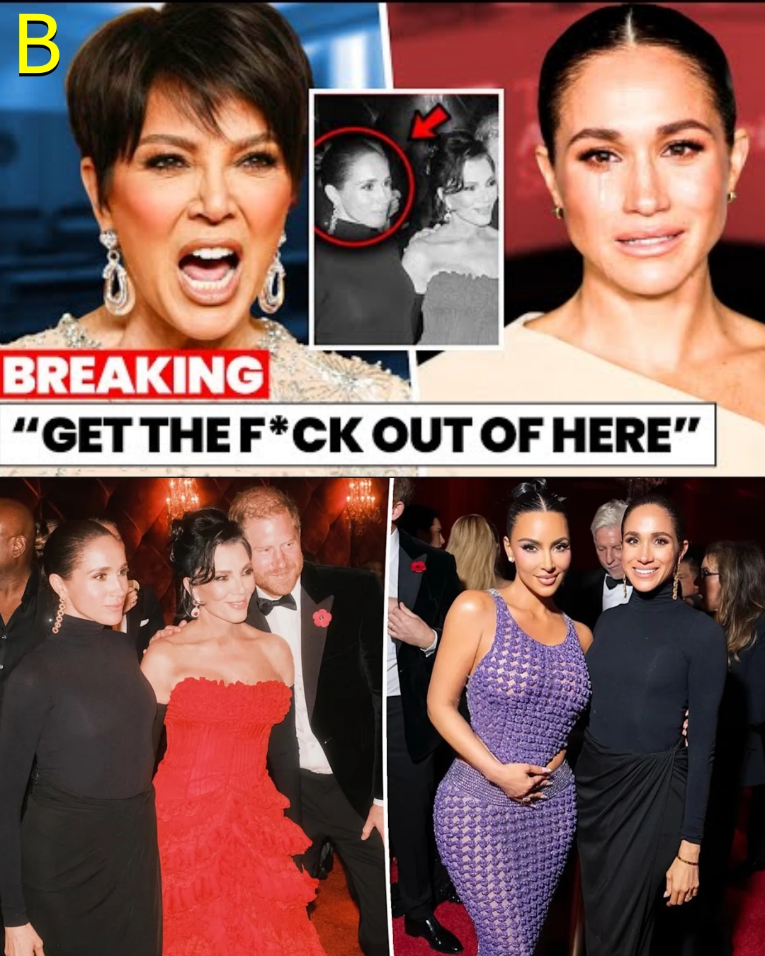 Meghan Markle EXPOSED after Kris Jenner DISCOVERS What She Did at Birthday Bash — Sources Confirm